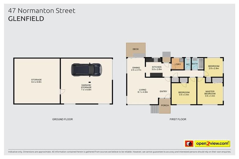 Photo of property in 47 Normanton Street, Glenfield, Auckland, 0629