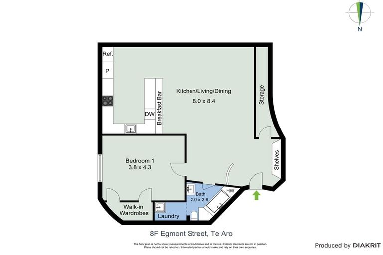 Photo of property in Bond Store Apartments, 8f Egmont Street, Te Aro, Wellington, 6011