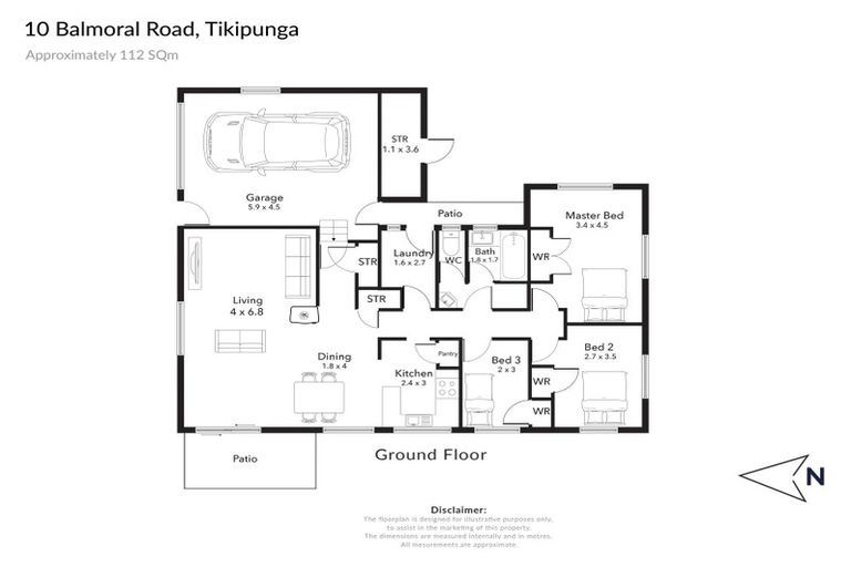 Photo of property in 10 Balmoral Road, Tikipunga, Whangarei, 0112