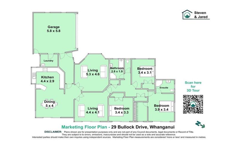 Photo of property in 29 Bullock Drive, Springvale, Whanganui, 4501
