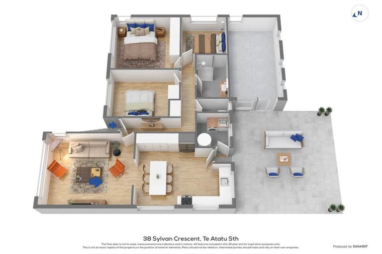 Photo of property in 38 Sylvan Crescent, Te Atatu South, Auckland, 0610