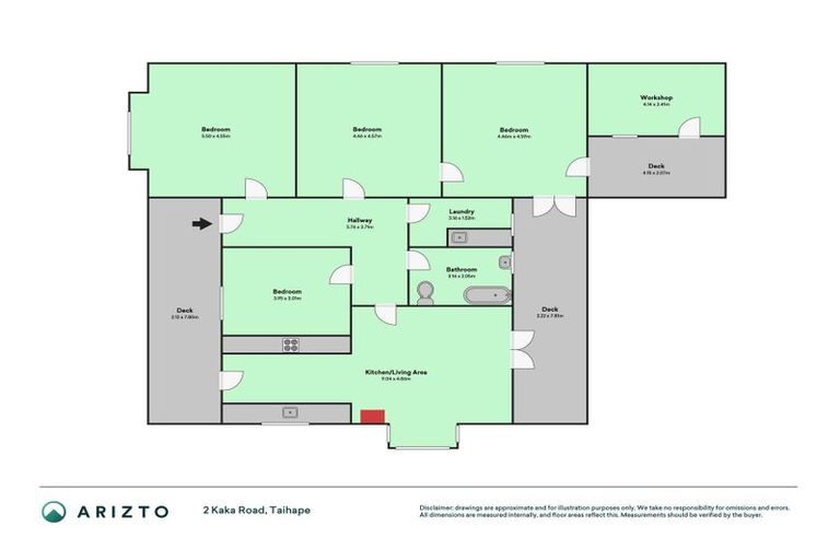 Photo of property in 2 Kaka Road, Taihape, 4720