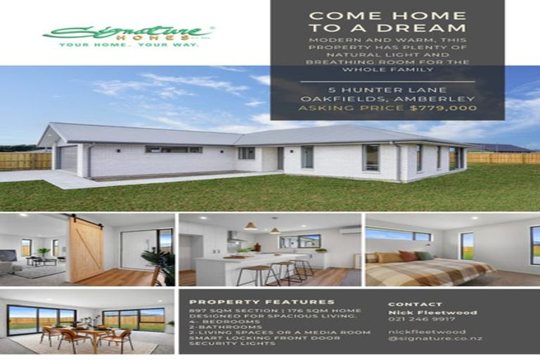 Photo of property in 5 Hunter Lane, Amberley, 7410