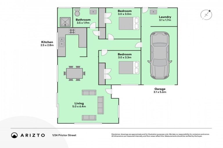 Photo of property in 1/24 Prictor Street, Papakura, 2110