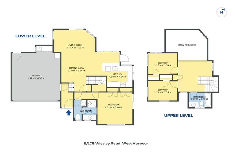 Photo of property in 2/179 Wiseley Road, West Harbour, Auckland, 0618