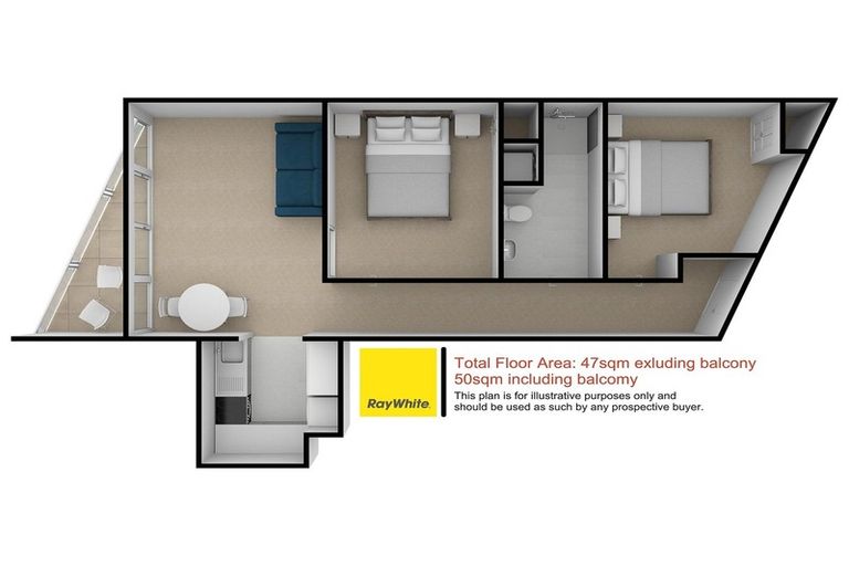 Photo of property in The Volt Apartments, 802/430 Queen Street, Auckland Central, Auckland, 1010