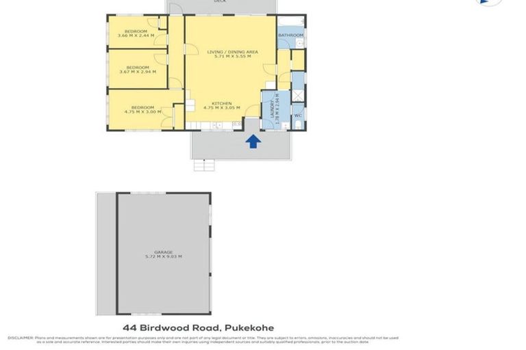 Photo of property in 44 Birdwood Road, Pukekohe, 2120