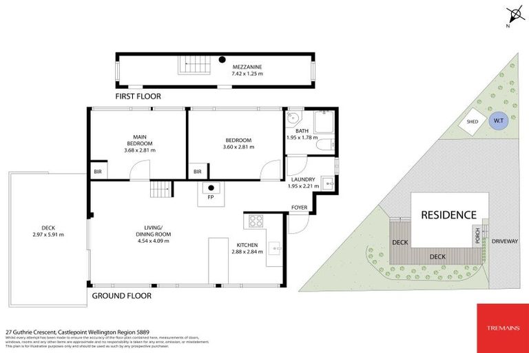 Photo of property in 27 Guthrie Crescent, Castlepoint, Masterton, 5889