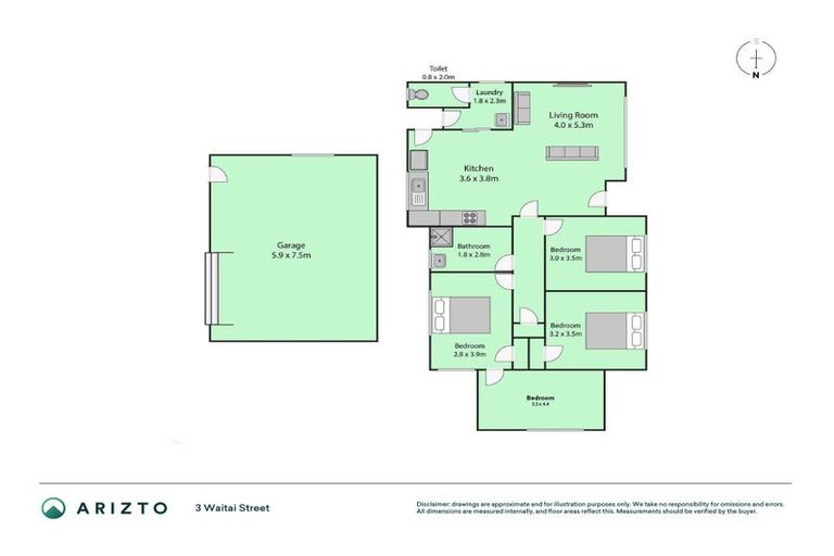 Photo of property in 3 Waitai Street, Castlecliff, Whanganui, 4501