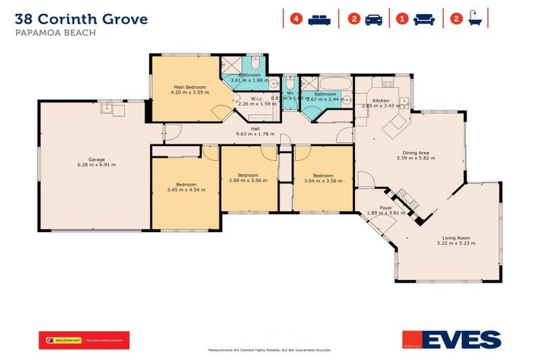 Photo of property in 38 Corinth Grove, Papamoa Beach, Papamoa, 3118