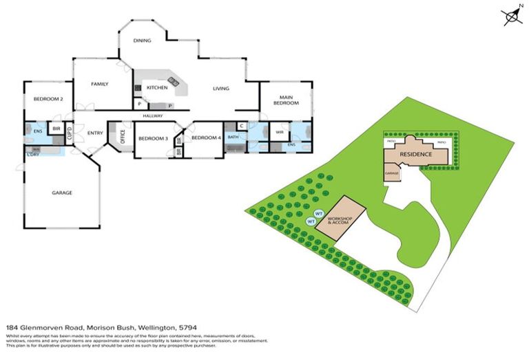 Photo of property in 184 Glenmorven Road, Morison Bush, Greytown, 5794