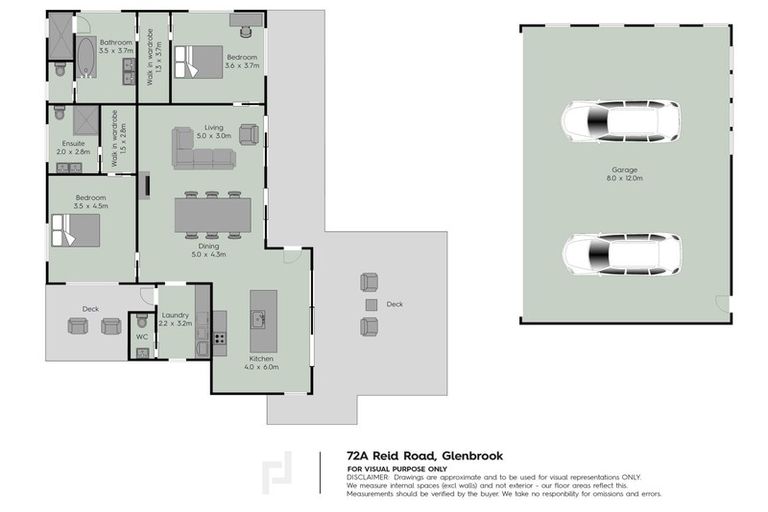 Photo of property in 72 Reid Road, Glenbrook, Waiuku, 2681