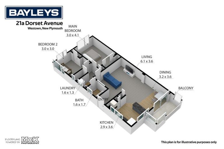 Photo of property in 21a Dorset Avenue, Westown, New Plymouth, 4310