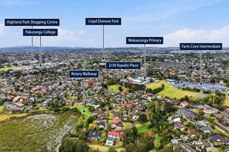 Photo of property in 2/39 Rapallo Place, Farm Cove, Auckland, 2012