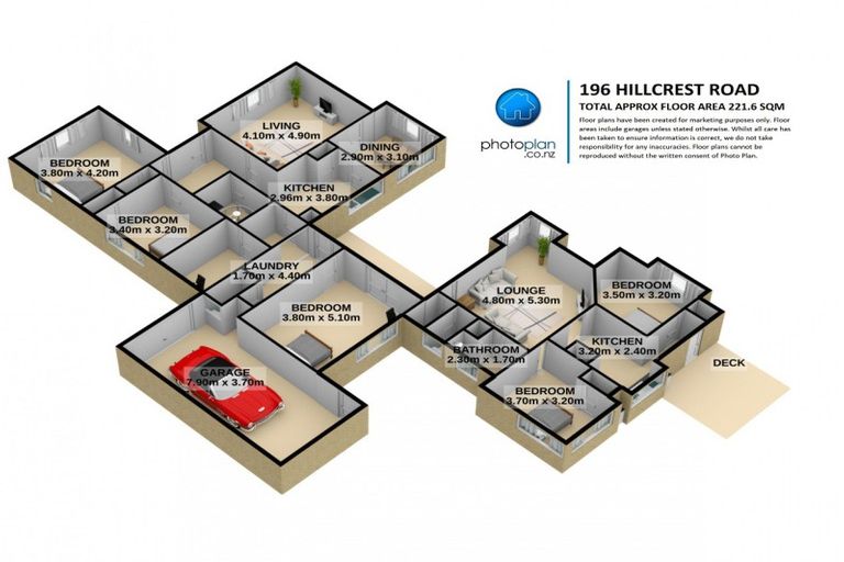 Photo of property in 196 Hillcrest Road, Hillcrest, Hamilton, 3216