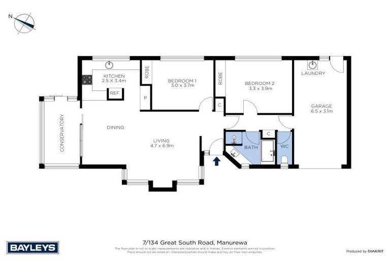 Photo of property in 7/134 Great South Road, Manurewa, Auckland, 2102