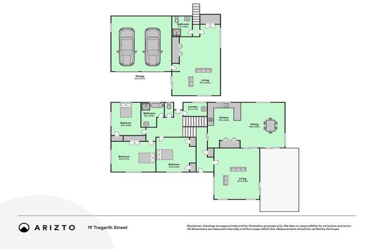 Photo of property in 19 Tregarth Street, Saint Johns Hill, Whanganui, 4501