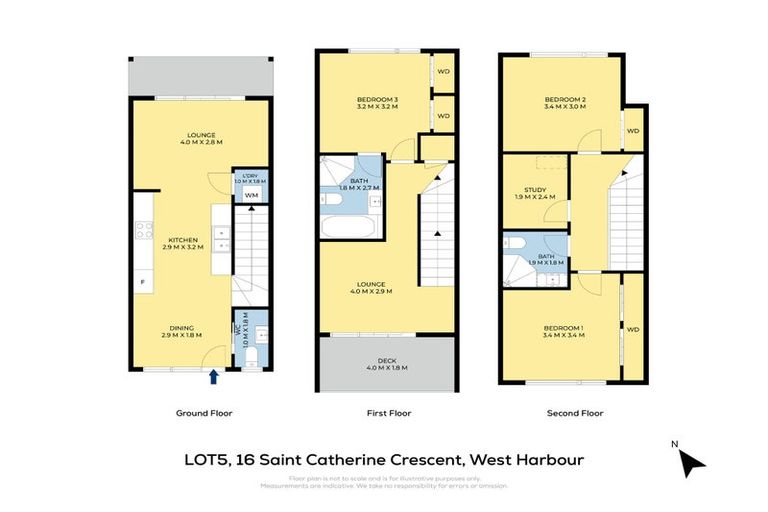 Photo of property in 16e Saint Catherine Crescent, West Harbour, 0618