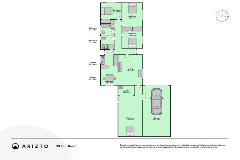 Photo of property in 30 Ruru Road, Taihape, 4720