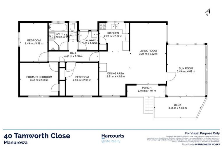 Photo of property in 40 Tamworth Close, Manurewa, Auckland, 2102