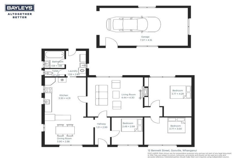 Photo of property in 12 Bennett Street, Gonville, Whanganui, 4501