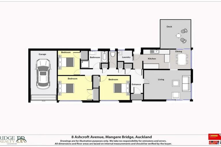 Photo of property in 8 Ashcroft Avenue, Mangere Bridge, Auckland, 2022