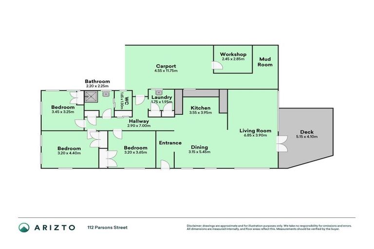 Photo of property in 112 Parsons Street, Springvale, Whanganui, 4501