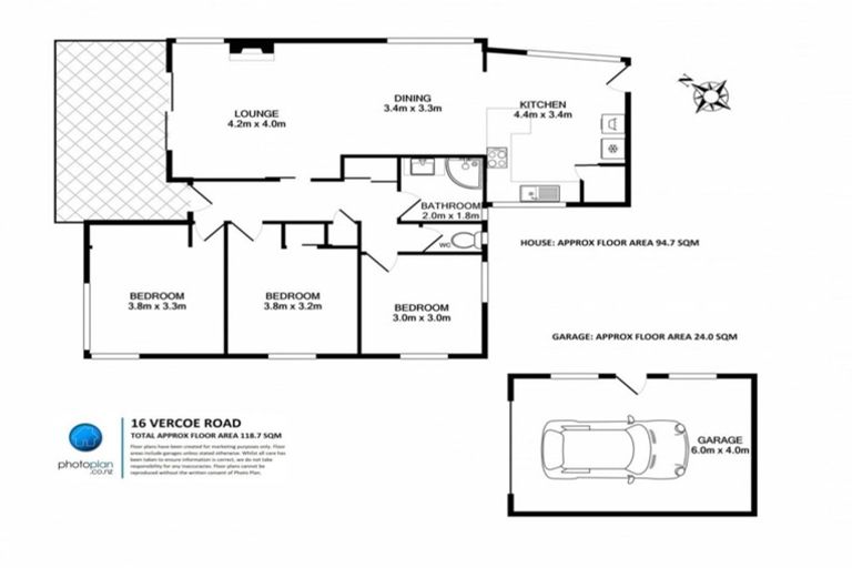 Photo of property in 16 Vercoe Road, Beerescourt, Hamilton, 3200