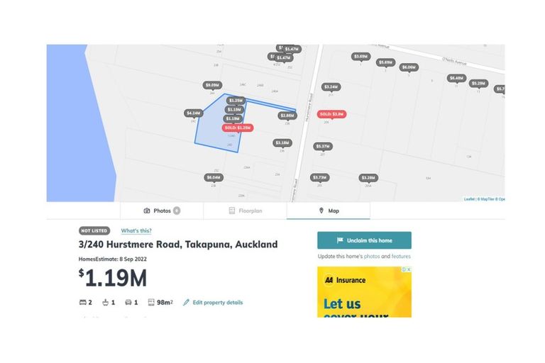 Photo of property in 3/240 Hurstmere Road, Takapuna, Auckland, 0622