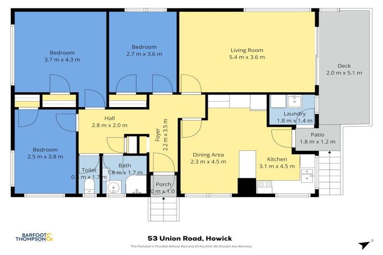 Photo of property in 53 Union Road, Howick, Auckland, 2014