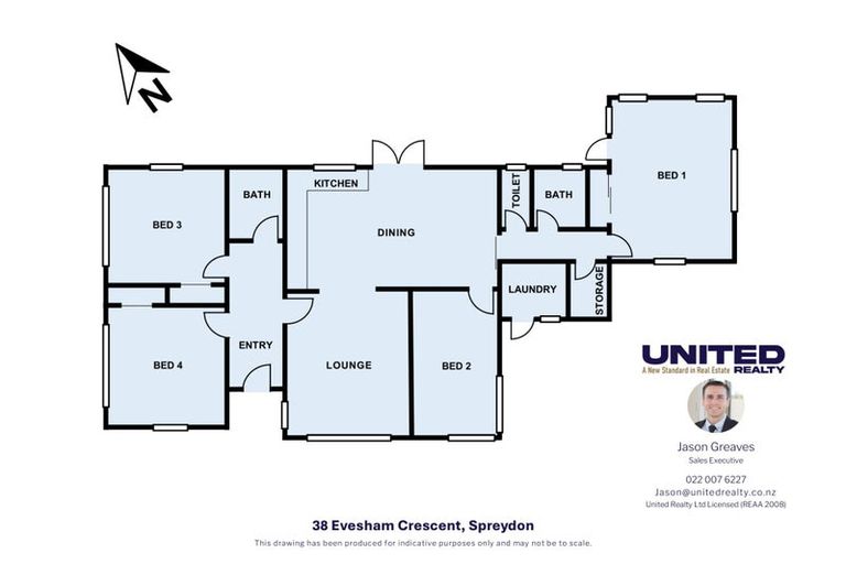 Photo of property in 38 Evesham Crescent, Spreydon, Christchurch, 8024