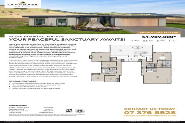 Photo of property in 32 The Fairways, Kinloch, Taupo, 3377