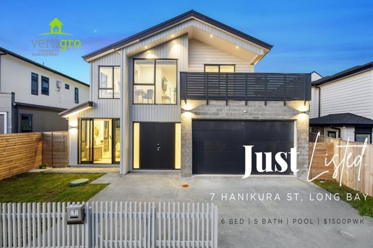 Photo of property in 7 Hanikura Street, Long Bay, Auckland, 0630