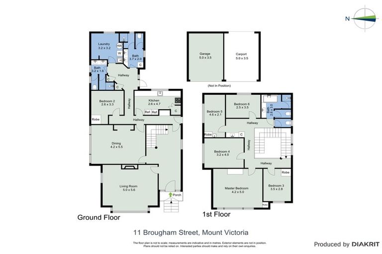 Photo of property in 11 Brougham Street, Mount Victoria, Wellington, 6011