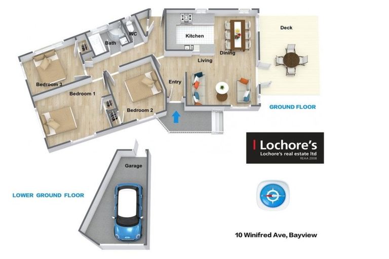 Photo of property in 10 Winifred Avenue, Bayview, Auckland, 0629