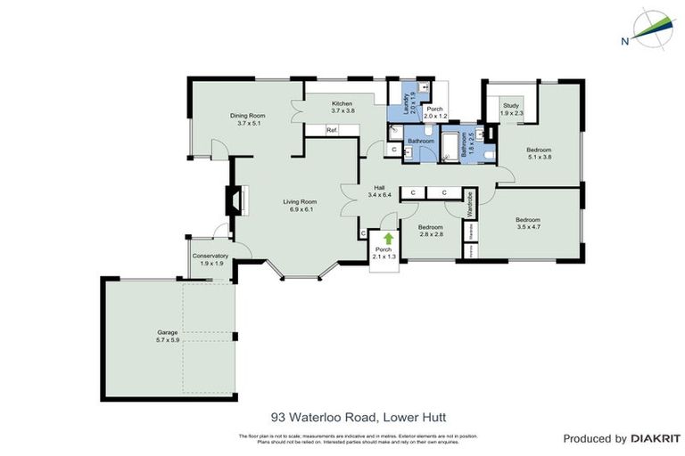 Photo of property in 93 Waterloo Road, Hutt Central, Lower Hutt, 5010