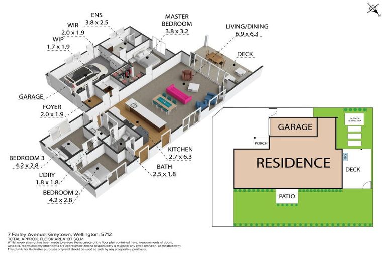 Photo of property in 7 Farley Avenue, Greytown, 5712