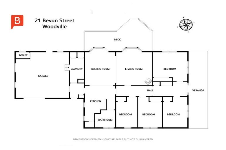 Photo of property in 21 Bevan Street, Woodville, 4920