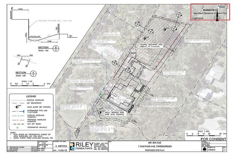 Photo of property in 7 Chatham Avenue, Paremoremo, Auckland, 0632