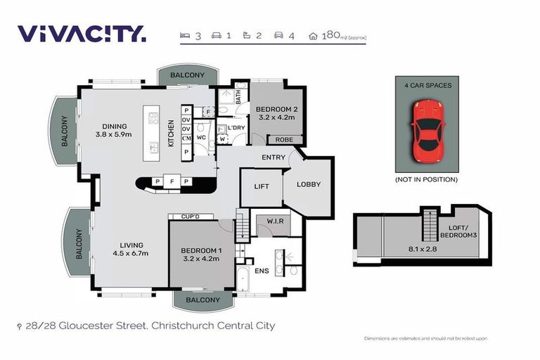 Photo of property in Gloucester Towers, 28/28 Gloucester Street, Christchurch Central, Christchurch, 8013