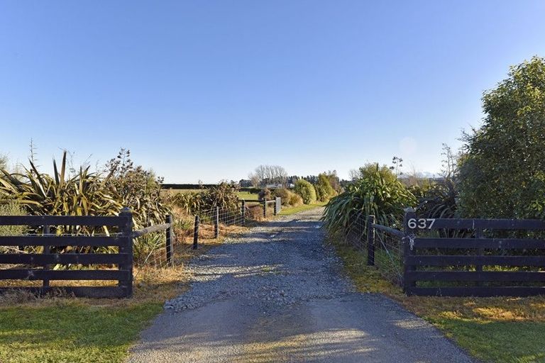 Photo of property in 637 Cullens Road, Darfield, 7571