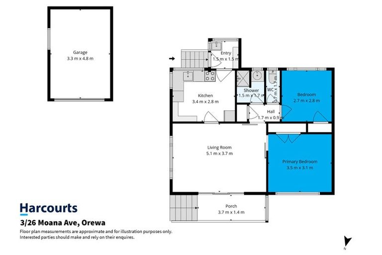 Photo of property in 3/26 Moana Avenue, Orewa, 0931