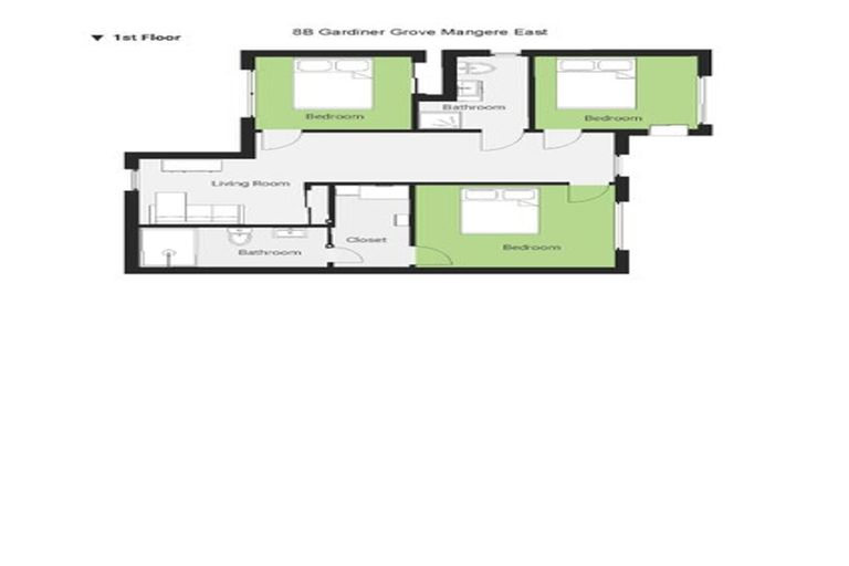 Photo of property in 8b Gardiner Grove, Mangere East, Auckland, 2024