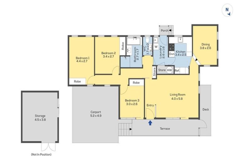 Photo of property in 1/46 Marlborough Avenue, Glenfield, Auckland, 0629