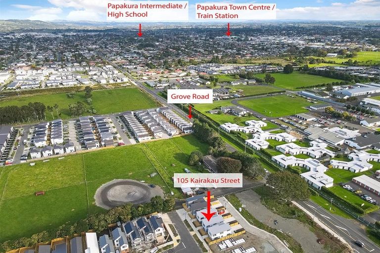Photo of property in 105 Kairakau Street, Papakura, 2110