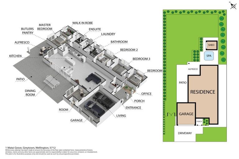 Photo of property in 1 Matai Grove, Greytown, 5712
