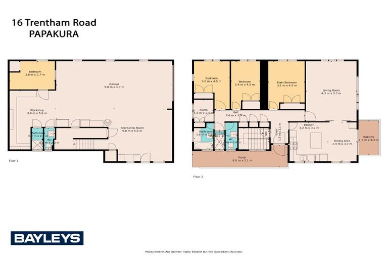 Photo of property in 16 Trentham Road, Papakura, 2110