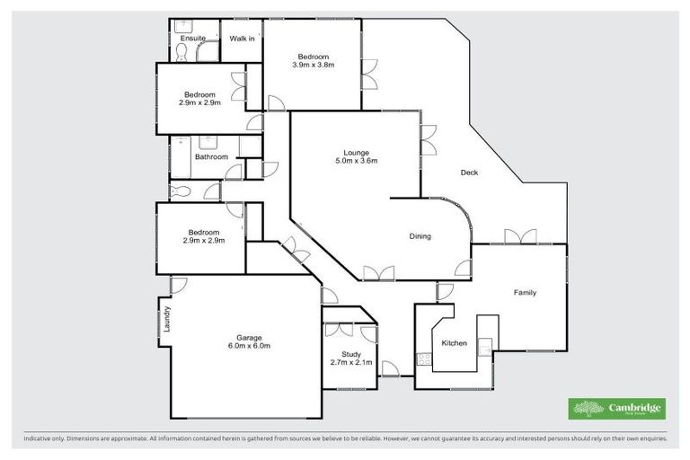 Photo of property in 15 Pope Terrace, Leamington, Cambridge, 3432