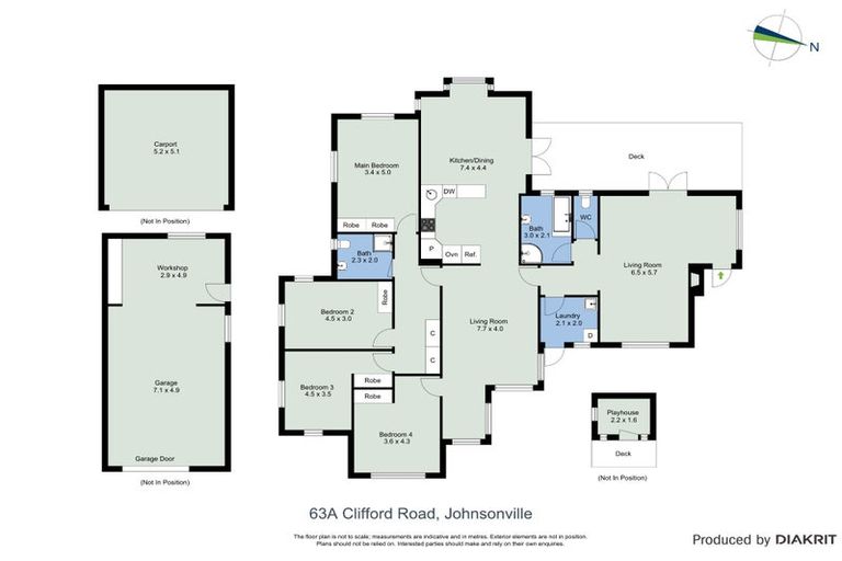 Photo of property in 22 Monowai Road, Johnsonville, Wellington, 6037
