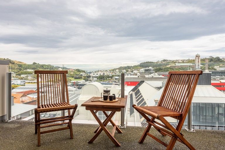 Photo of property in Trinity Apartments, 706/19 College Street, Te Aro, Wellington, 6011